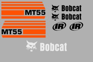 Bobcat MT55 replacement decal kit sticker set