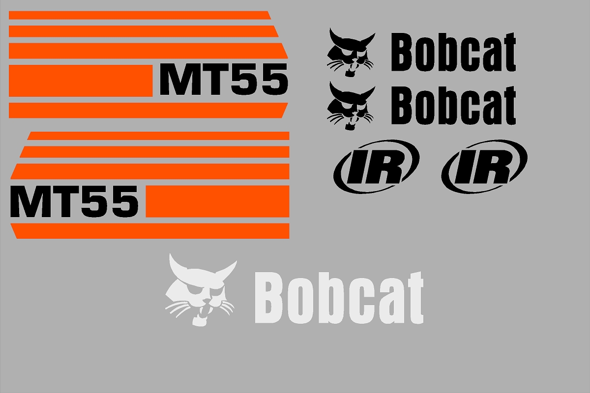 Bobcat MT55 replacement decal kit sticker set