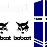 Bobcat 1600 replacement decal kit