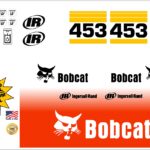 Bobcat 453 G replacement decal kit