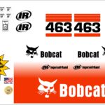 Bobcat 463 G replacement decal kit