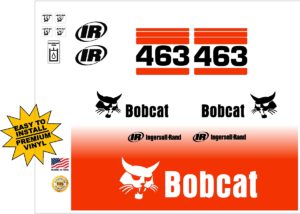 Bobcat 463 G replacement decal kit