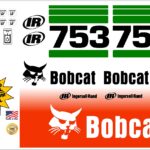 Bobcat 753 G replacement decal kit