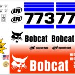 Bobcat 773 G replacement decal kit