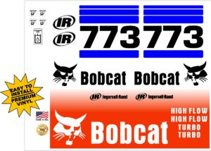 Bobcat 773 G replacement decal kit