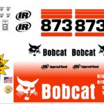 Bobcat 873 G replacement decal kit