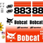 Bobcat 883 replacement decal kit