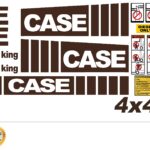 Case 586E Lift New Replacement Decal kit