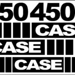 Case 450 Dozer New Replacement Decal kit