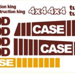 Case 780D Construction King new replacement decal kit