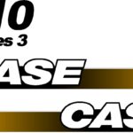 Case 410 skidloader new style replacement decal sticker kit