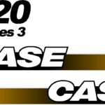 Case 420 skidloader new style replacement decal sticker kit