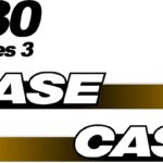 Case 430 skidloader new style replacement decal sticker kit