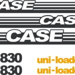 Case 1830 Skid loader new replacement decal sticker kit NS