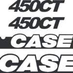 Case 450CT new style replacement decal sticker kit