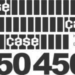 Case 450 Old style Dozer New Replacement Decal kit