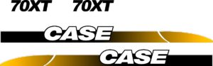 Case 70XT Skidloader new style replacement decal sticker kit