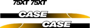 Case 75XT Skidloader new style replacement decal sticker kit