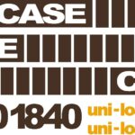 Case 1840 Uni Loader New Replacement Decal kit