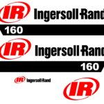 Ingersoll Rand 160 air compressor decal kit