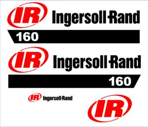 Ingersoll Rand 160 air compressor decal kit