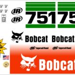 Bobcat 751 G replacement decal kit