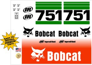 Bobcat 751 G replacement decal kit