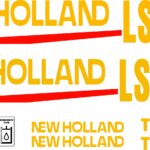 New Holland LS160 replacement decal sticker kit