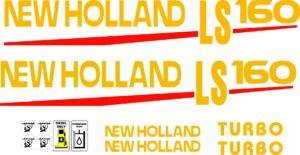 New Holland LS160 replacement decal sticker kit