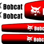 442 excavator replacement decal kit. Fits bobcat 442. Made in the USA