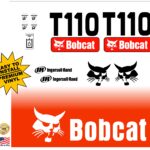 Bobcat T110 replacement decal kit