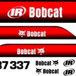 337 excavator replacement decal kit. Fits bobcat 337 mini ex. Made in the USA