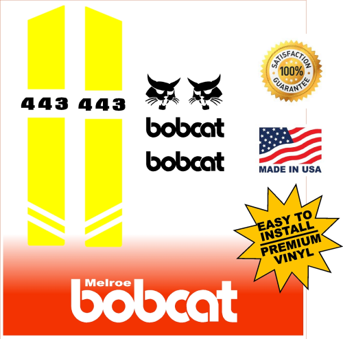 Bobcat 443 replacement decal kit