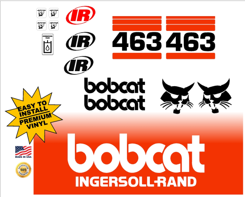Bobcat 463 replacement decal kit