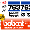 Bobcat 763 replacement decal kit