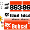 Bobcat 863 G replacement decal kit