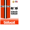 Bobcat 975 replacement decal kit