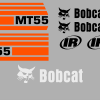 Bobcat MT55 replacement decal kit sticker set