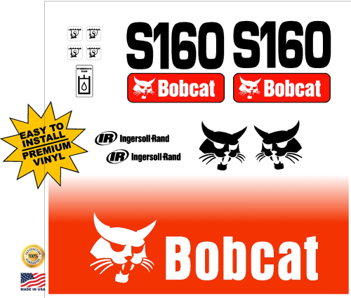 Bobcat S160 replacement decal kit