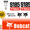 Bobcat S185 replacement decal kit